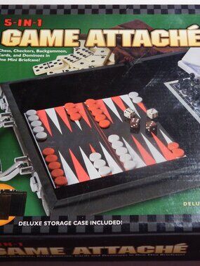 5 in 1 Game Attache- Brand New